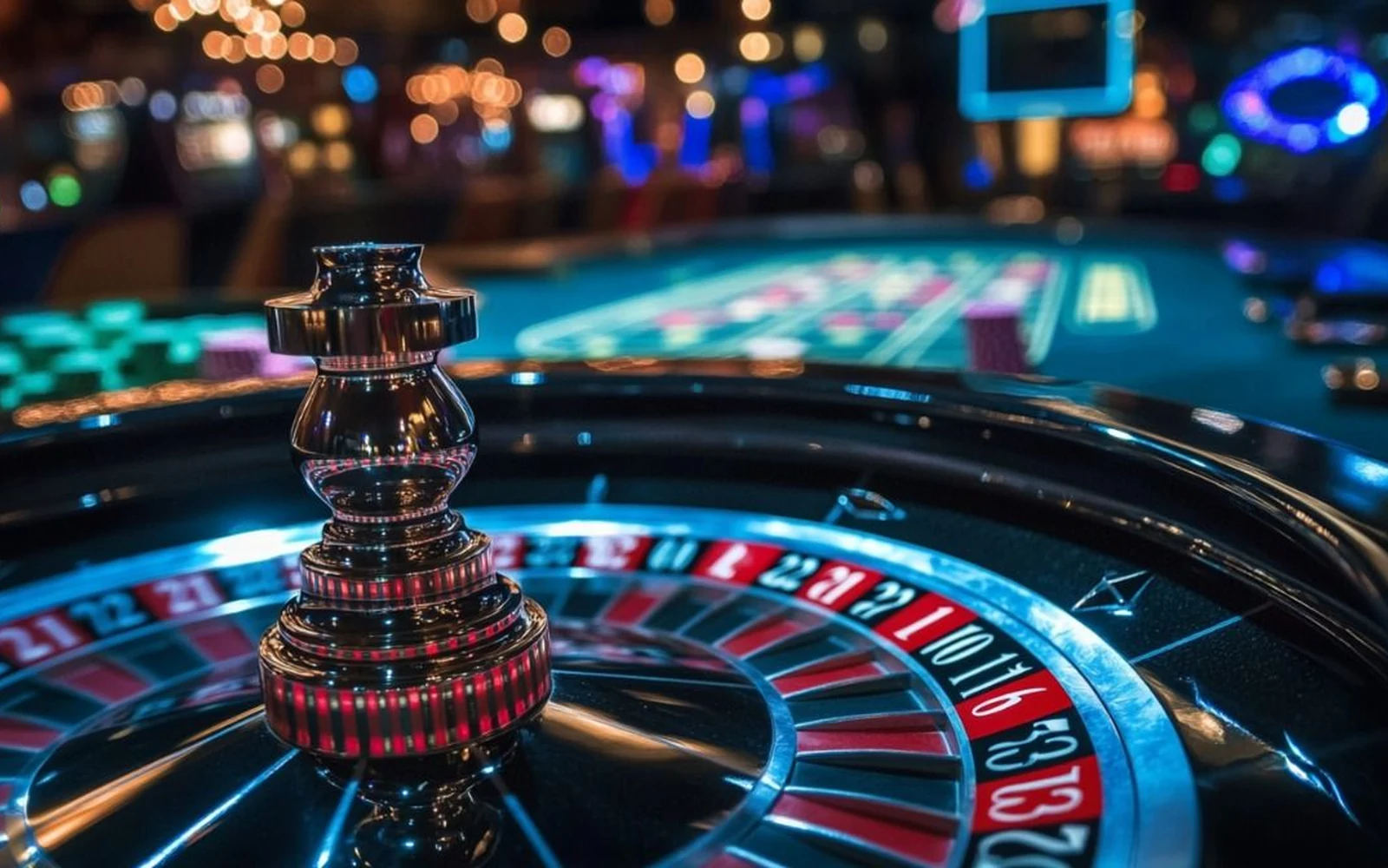 Visual reel slot dengan simbol permainan dan panel fitur